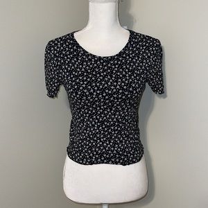 Floral crop top